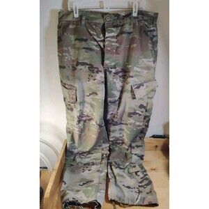 Army Combat Uniform Trouser Pants 38x31" USGI Camo Camouflage Drawstring